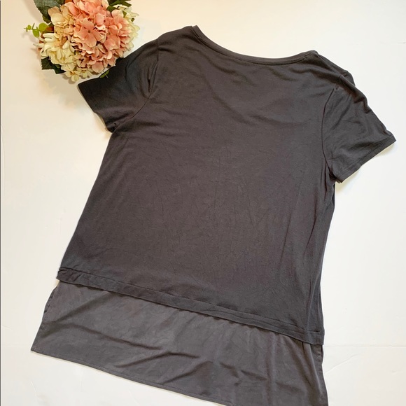 Cynthia Rowley Layered Tee - Picture 2 of 3